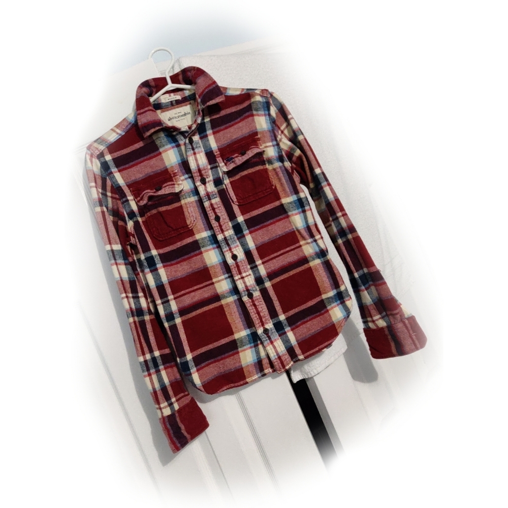 Abercrombie & Fitch Vintage Flannel - Picture 9 of 9